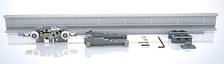 Rail invisible pour portes coulissantes Série Hidden 1800-1150/80 kg