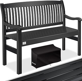 KESSER Banc de jardin en bois résistant aux intemp