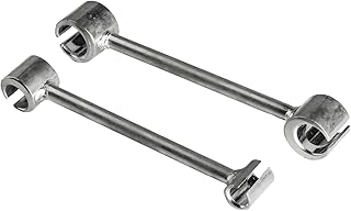 Kit de 2 outils de réglage pour charnières de porte, clé de réglage pour charnières de porte, clés de réglage d