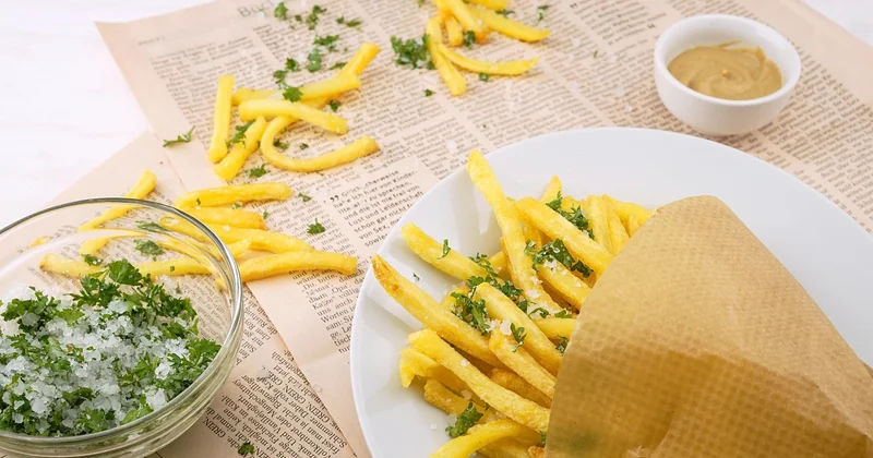 Frites surgelées air fryer : le tableau de cuisson par format et par marque